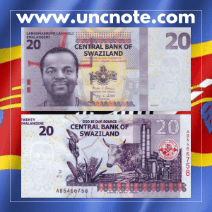Swazilandia 20 Emalangeni 2017