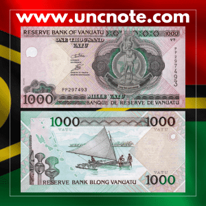 Vanuatu 1,000 Vatu 2002