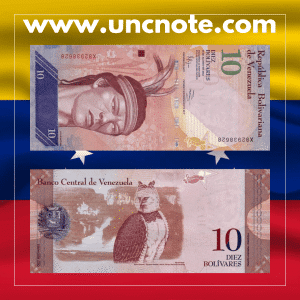 Venezuela 10 Bolívares 2014
