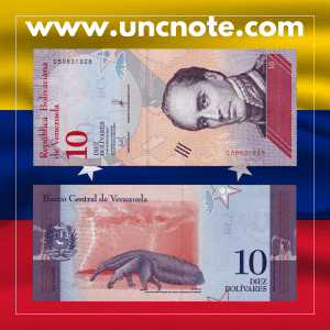 Venezuela 10 Bolívares 2018