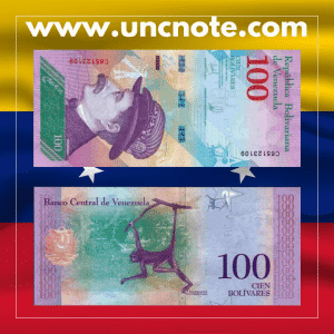 Venezuela 100 Bolívares 2018