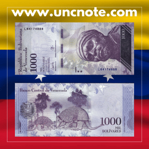 Venezuela 1,000 Bolívares 2017