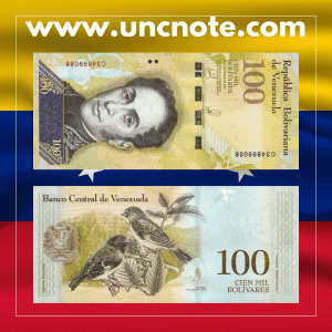 Venezuela 100,000 Bolívares 2017