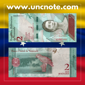Venezuela 2 Bolívares 2018