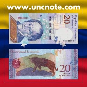 Venezuela 20 Bolívares 2018
