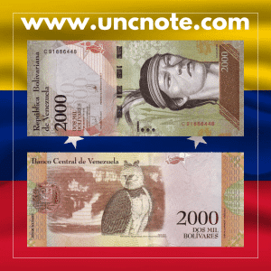 Venezuela 2,000 Bolívares 2016