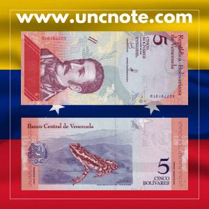 Venezuela 5 Bolívares 2018