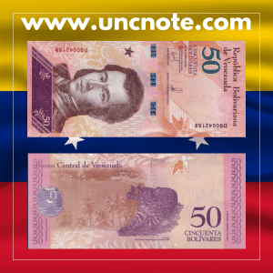 Venezuela 50 Bolívares 2018