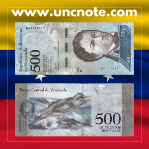 Venezuela 500 Bolívares 2017
