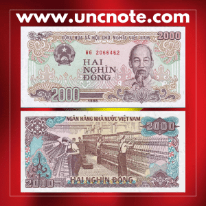 Vietnam 2,000 Dong 1988