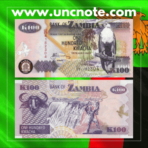 Zambia 100 Kwachas 2006