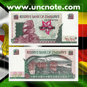 Zimbabwe 10 Dollars 1997