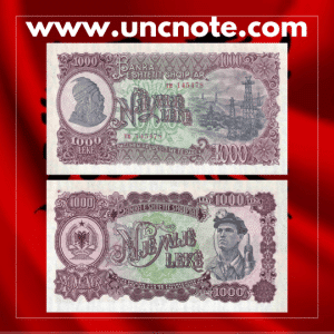 Albania 1000 Leke 1957