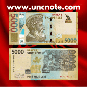 Albania 5000 Leke 2017