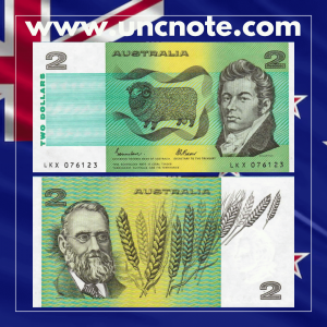 Australia 2 dollars 1985