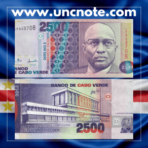 Cabo Verde 2500 Escudos 1989