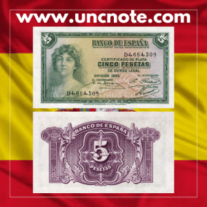 España 5 Pesetas 1935