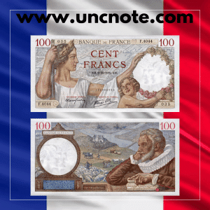 France 100 Francs 1939