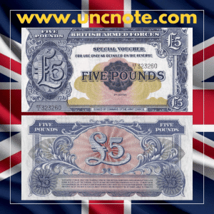 ENGLAND 5 POUNDS 1948