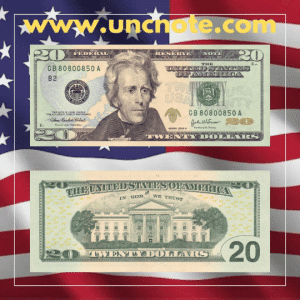 United States 20 Dollars 2004 UNC Banknote