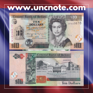 Belize 10 Dollars 2020