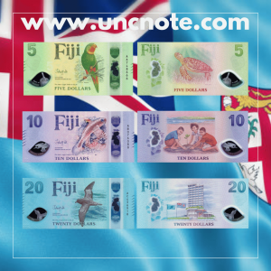 Fiji Set 5 10 20 Dollars 2026