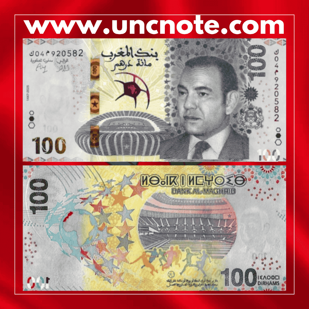 Morocco 100 Dirhams 2026