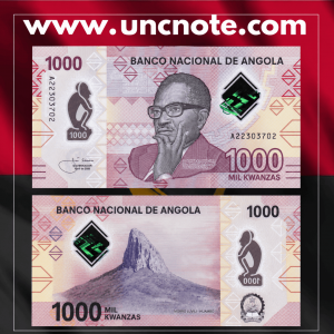 Angola 1000 Kwanzas António Agostinho 2020