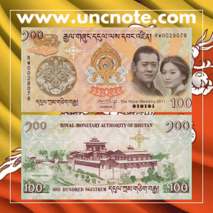 Bhutan 100 Ngultrum 2011