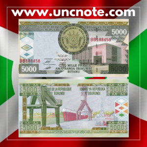 Burundi 5000 Francs 2013