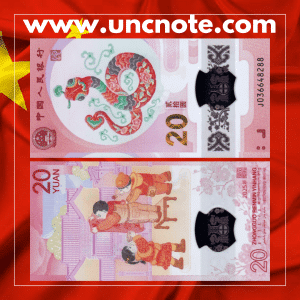 China 20 Yuan 2025