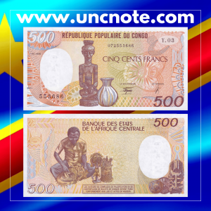 Congo 500 Francs 1991
