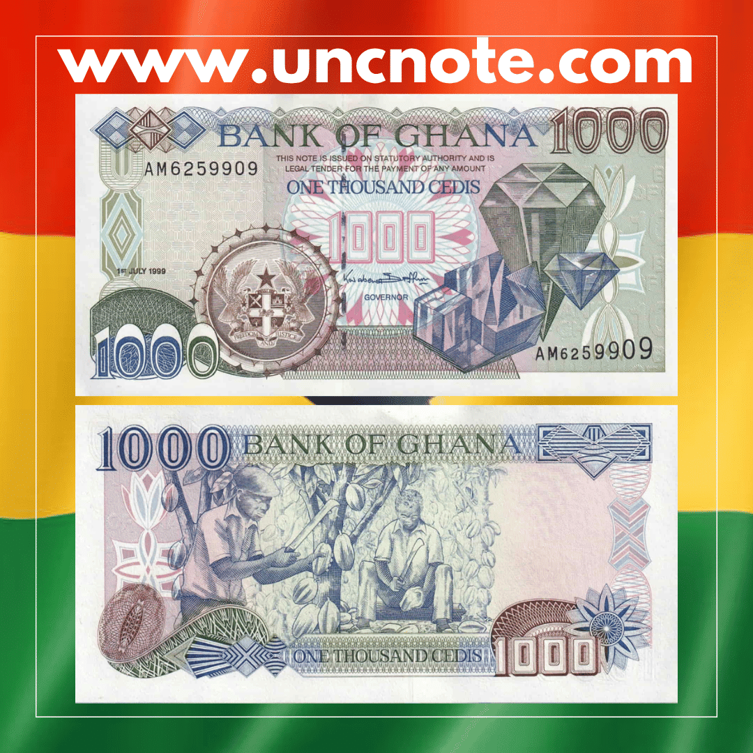 Ghana 1000 Cedis 1999