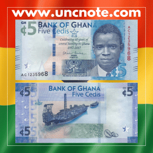 Ghana 5 Cedis 2017 (Commemorative)