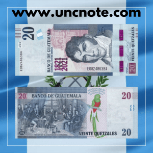 Guatemala 20 Quetzales 2020