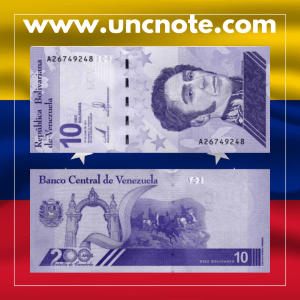 Venezuela 10 Bolivares 2021