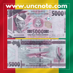 Guinea 5000 Francs 2015