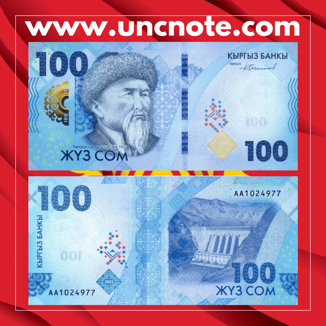 Kyrgyzstan 100 Som 2024