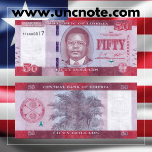 Liberia 50 Dollars 2024