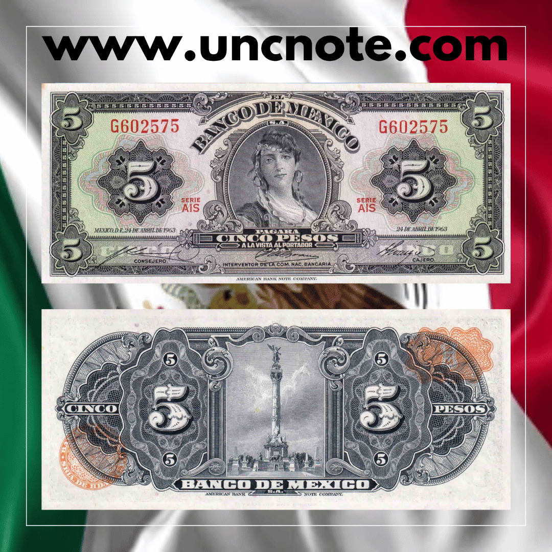 Mexico 5 Pesos 1963