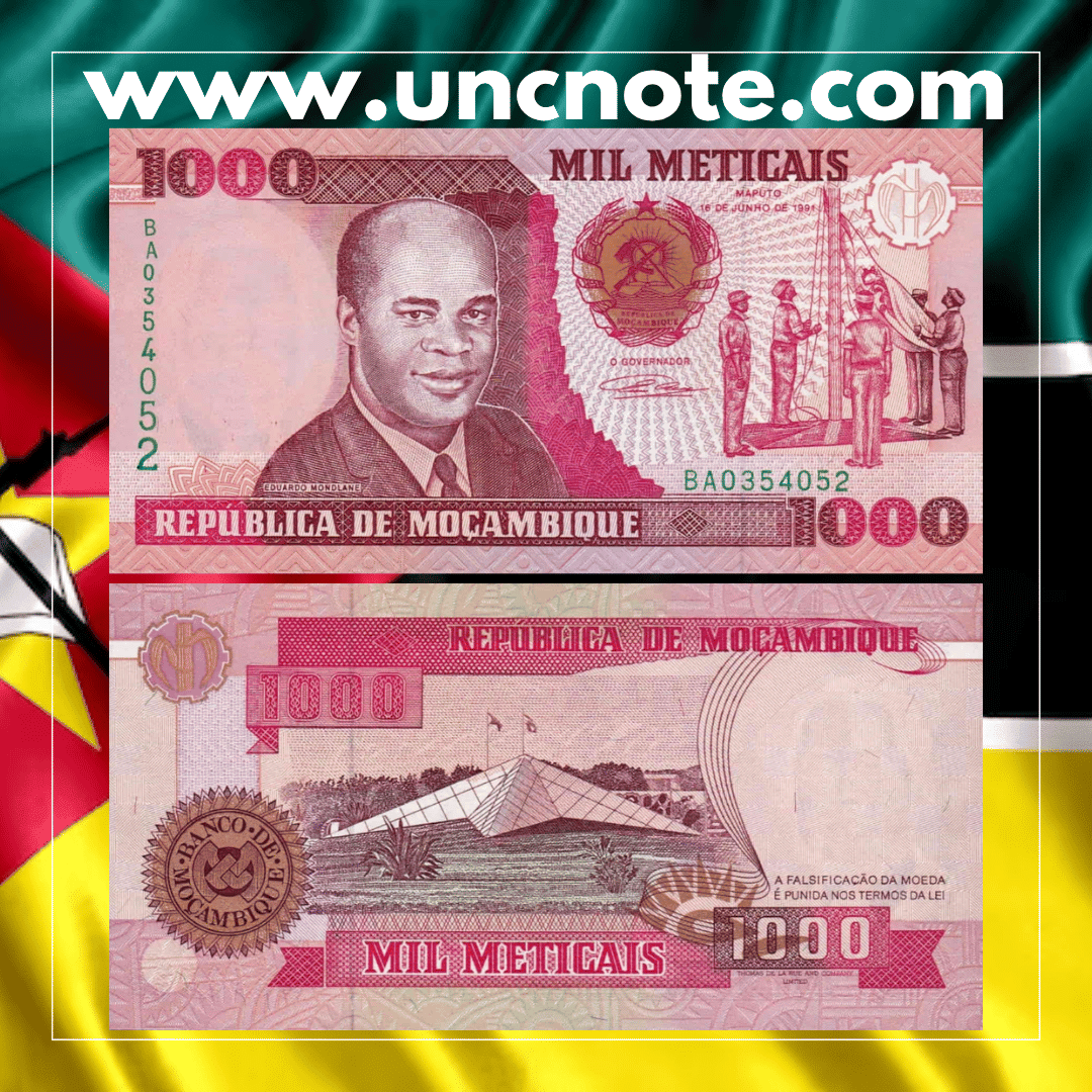 Mozambique 1000 Meticais 1991