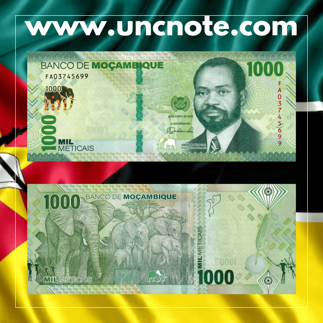 Mozambique 1000 Meticais 2024