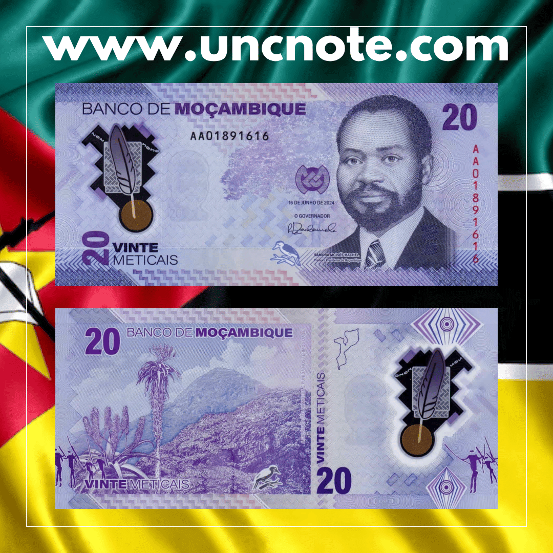 Mozambique 20 Meticais 2024