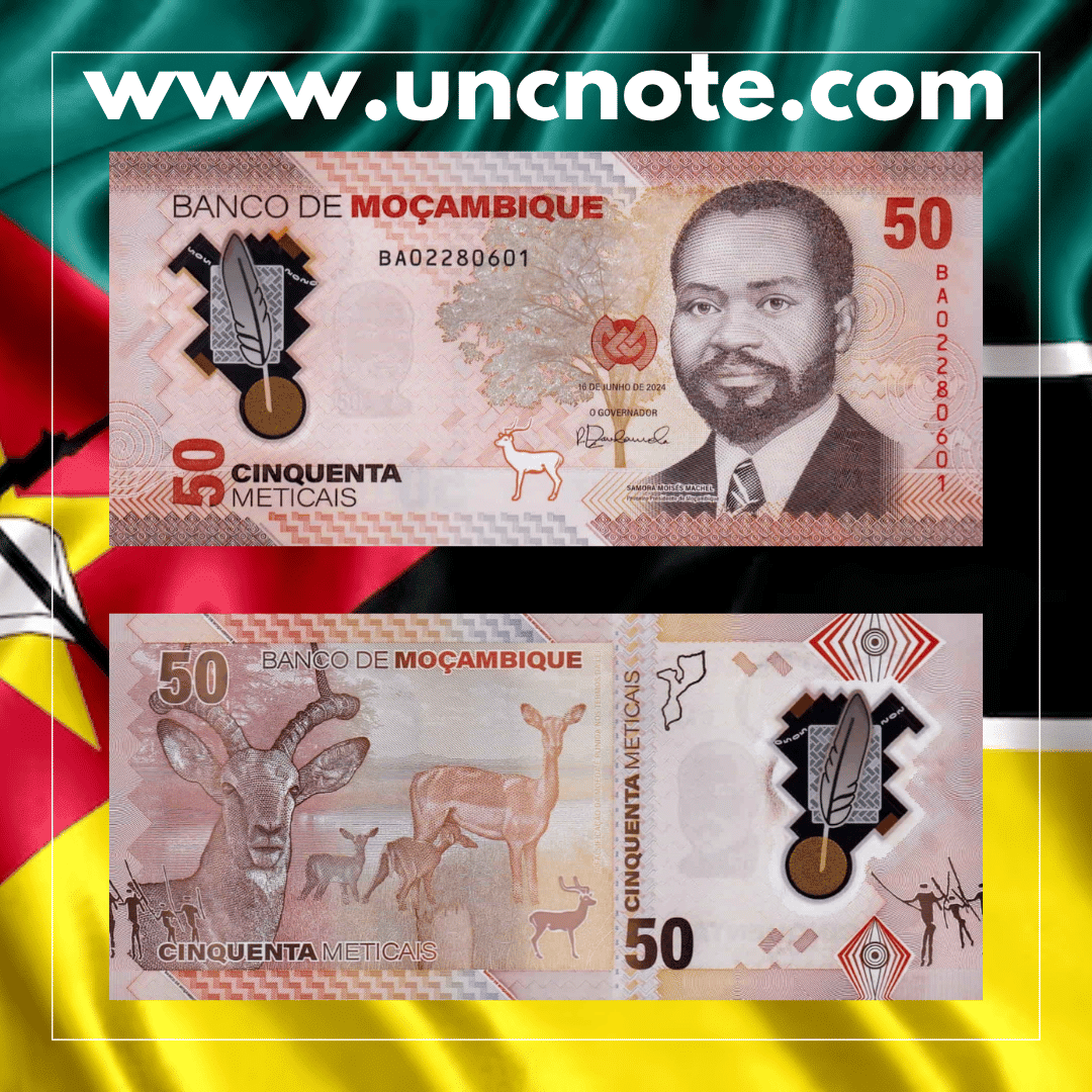 Mozambique 50 Meticais 2024