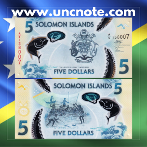 Solomon Islands 5 Dollars 2022