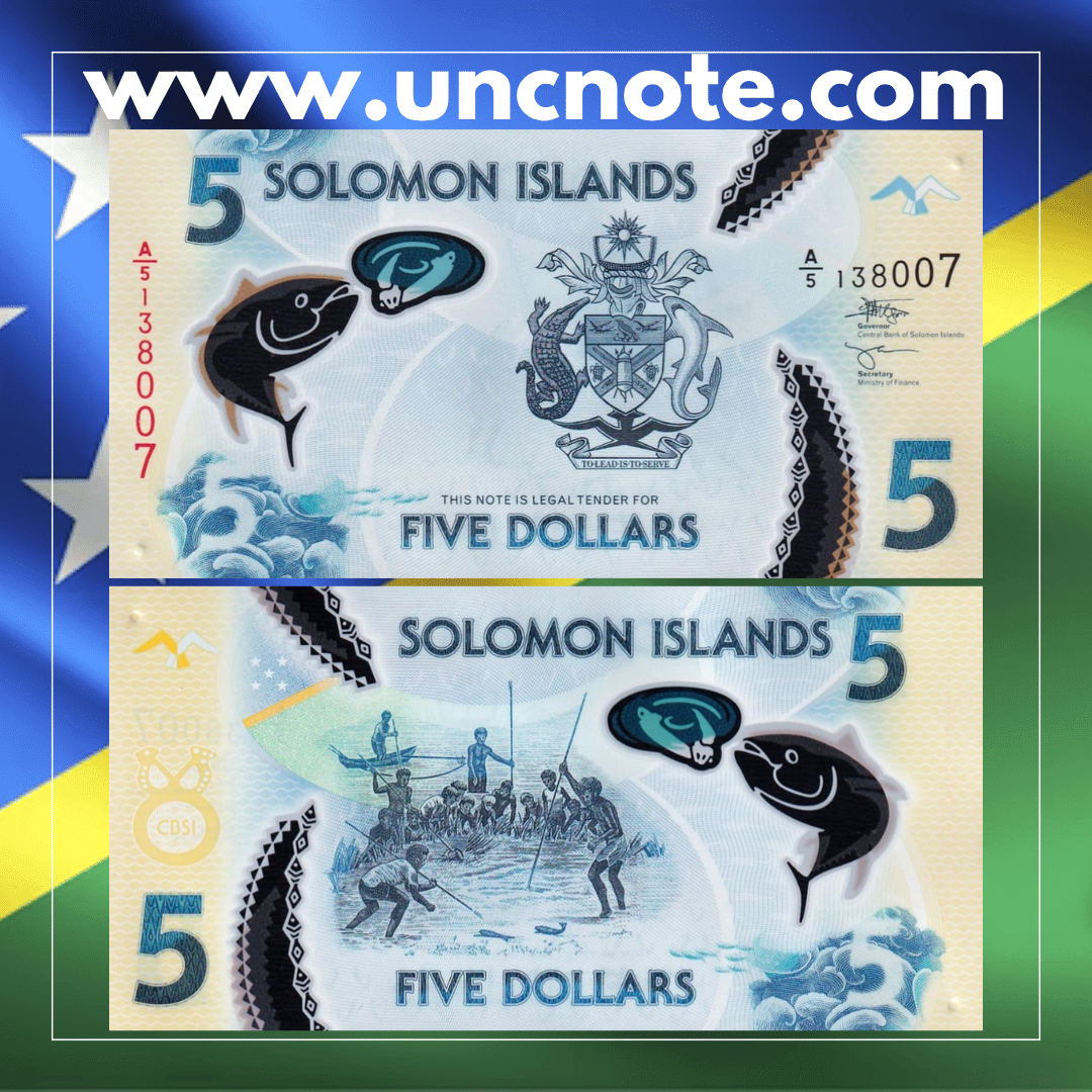Solomon Islands 5 Dollars 2022