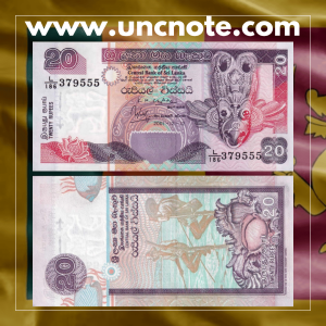 Sri Lanka 20 Rupees 2001