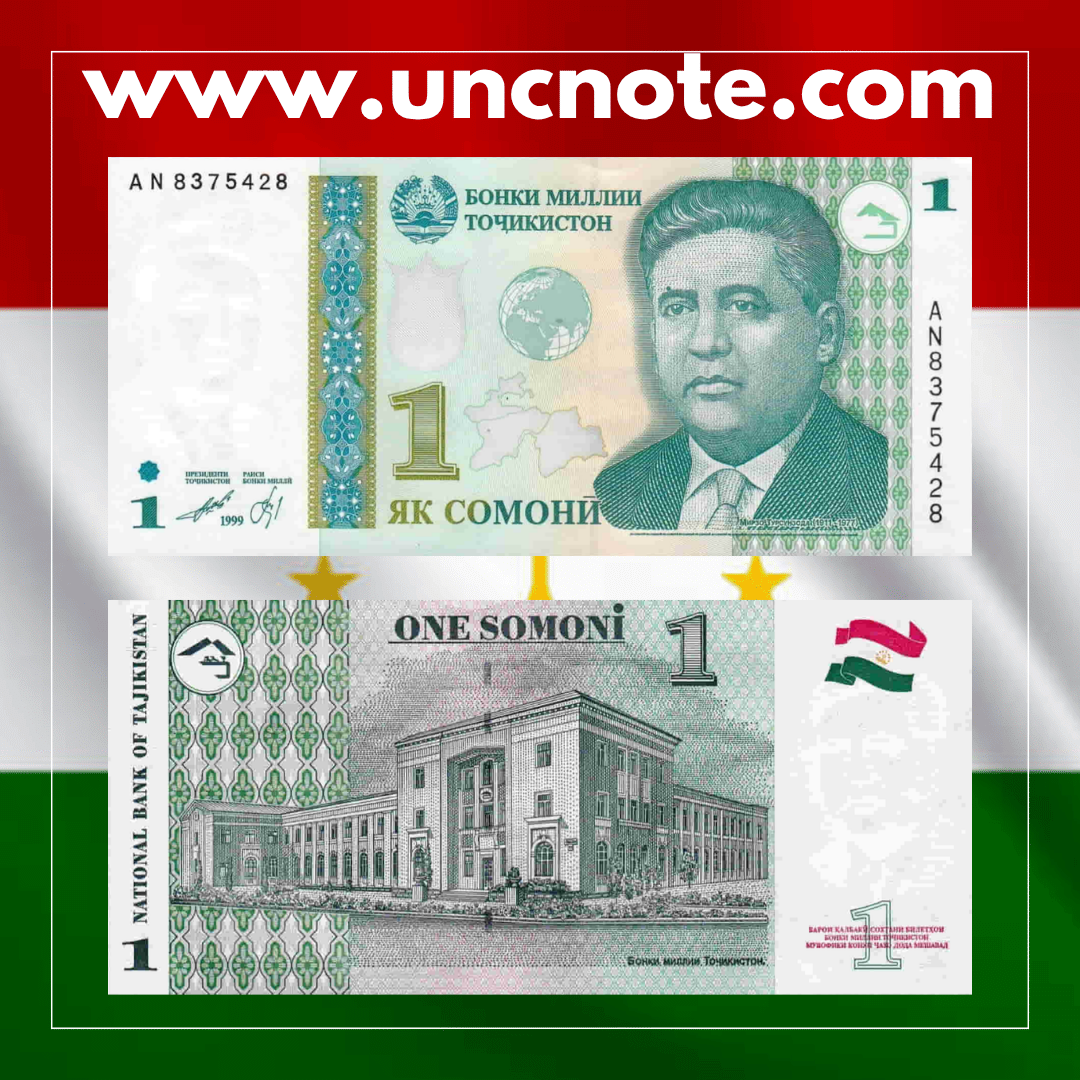 Tajikistan 1 Somoni 1999