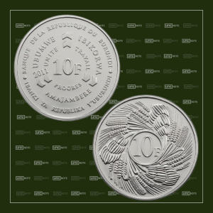 Burundi 10 Francs 2011