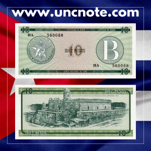 Cuba 10 Pesos 1985